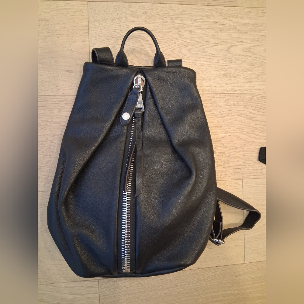 Aimee Kestenberg Black Leather Backpack